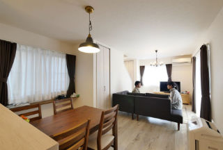 バァーナホームの施工事例_こだわりのカフェ風デザイン